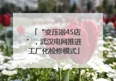 “变压器4S店”，武汉电网推进工厂化检修模式