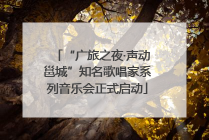 “广旅之夜·声动邕城”知名歌唱家系列音乐会正式启动