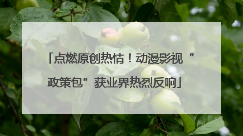 点燃原创热情！动漫影视“政策包”获业界热烈反响