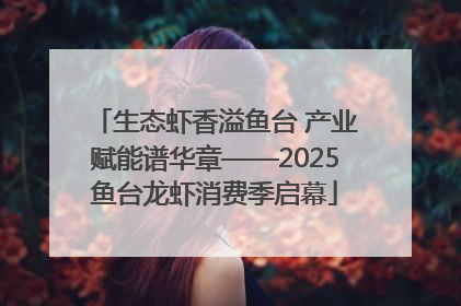 生态虾香溢鱼台 产业赋能谱华章——2025鱼台龙虾消费季启幕