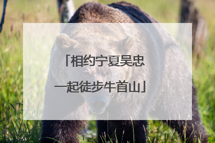 相约宁夏吴忠 一起徒步牛首山