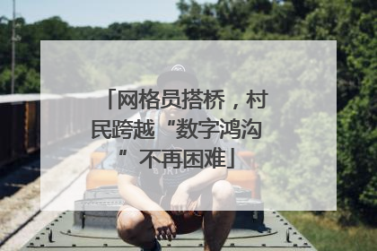 网格员搭桥，村民跨越“数字鸿沟”不再困难