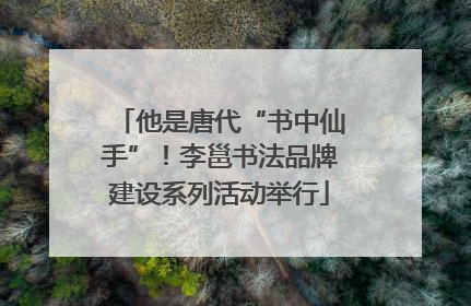 他是唐代“书中仙手”！李邕书法品牌建设系列活动举行