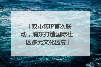 双市集IP首次联动，浦东打造国际社区多元文化盛宴