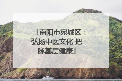 南阳市宛城区：弘扬中医文化 把脉基层健康
