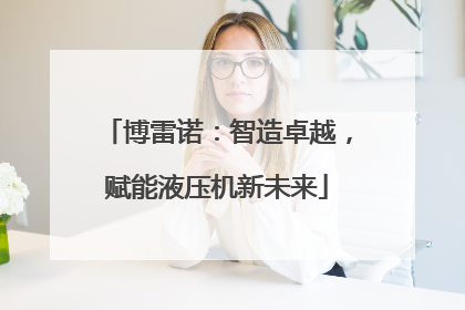 博雷诺：智造卓越，赋能液压机新未来