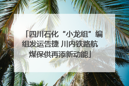 四川石化“小龙组”编组发运告捷 川内铁路航煤保供再添新动能
