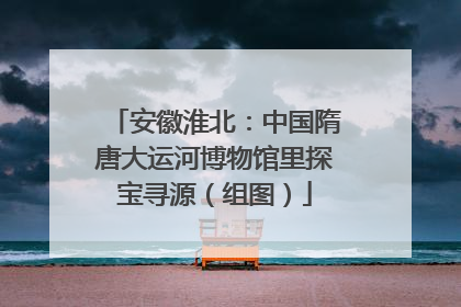 安徽淮北：中国隋唐大运河博物馆里探宝寻源（组图）
