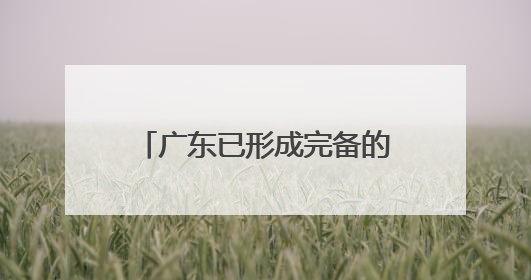 广东已形成完备的人形机器人产业链