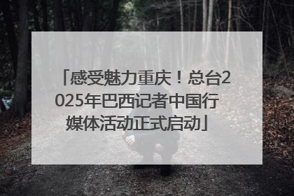 感受魅力重庆！总台2025年巴西记者中国行媒体活动正式启动