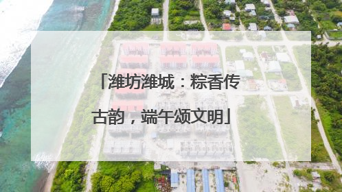 潍坊潍城：粽香传古韵，端午颂文明
