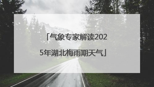 气象专家解读2025年湖北梅雨期天气