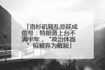 洛杉矶骚乱蔓延成信号：特朗普上台不满半年，“政治体面”似被弃为敝履