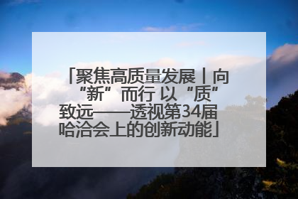 聚焦高质量发展丨向“新”而行 以“质”致远——透视第34届哈洽会上的创新动能