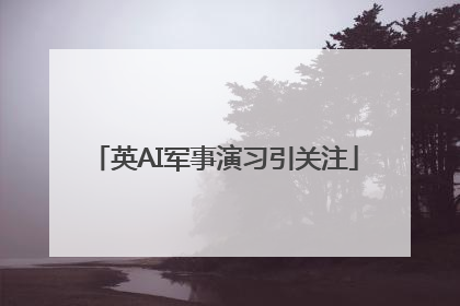 英AI军事演习引关注