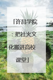 许昌学院：把社火文化搬进高校课堂