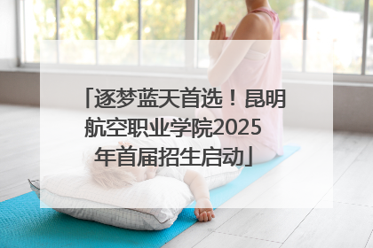 逐梦蓝天首选！昆明航空职业学院2025年首届招生启动