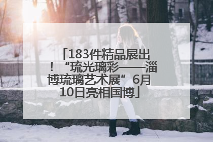 183件精品展出！“琉光璃彩——淄博琉璃艺术展”6月10日亮相国博