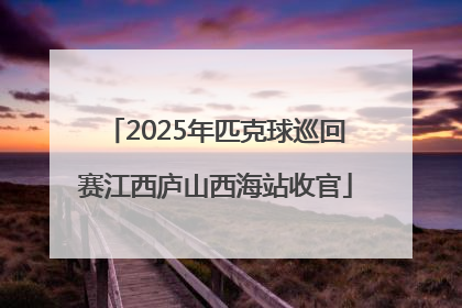 2025年匹克球巡回赛江西庐山西海站收官