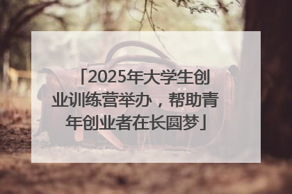 2025年大学生创业训练营举办，帮助青年创业者在长圆梦