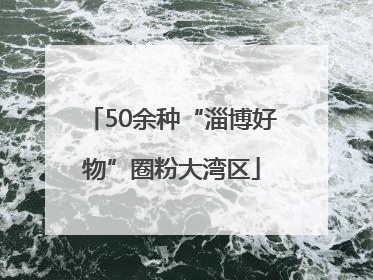 50余种“淄博好物”圈粉大湾区