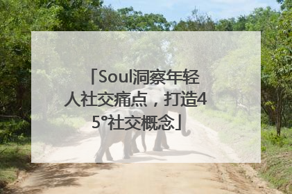 Soul洞察年轻人社交痛点，打造45°社交概念
